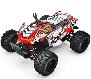 Guokai ATV 1:16 4WD kauko-ohjattava 2.4Ghz 35km/h punainen