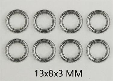 Guokai-laakerit 13X8X3 MM