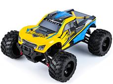 Guokai MonsterTruck 1:16 4WD kauko-ohjattava 2.4Ghz 35km/h keltainen