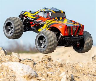 Guokai MonsterTruck 1:16 4WD kauko-ohjattava 2.4Ghz 35km/h punainen-3