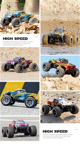 Guokai MonsterTruck 1:16 4WD kauko-ohjattava 2.4Ghz 35km/h sininen-6