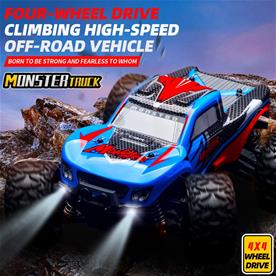 Guokai MonsterTruck 1:16 4WD kauko-ohjattava 2.4Ghz 35km/h sininen-2