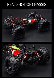 Guokai MonsterTruck 1:16 4WD kauko-ohjattava 2.4Ghz 35km/h sininen-6