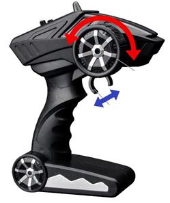 Guokai Off-Road Buggy 1:16 4WD RC auto 2.4Ghz 35km/h punainen-6