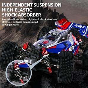 Guokai Off-Road Buggy 1:16 Brushless 4WD 2.4Ghz 45km/h Punainen-6