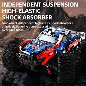 Guokai RC-Monstertruck 1:16 Brushless 4WD 2.4Ghz 45km/h Turkoosi-6