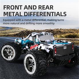 Guokai RC-Monstertruck 1:16 Brushless 4WD Kauko-ohjattava 2.4Ghz 45km/h Pun-5
