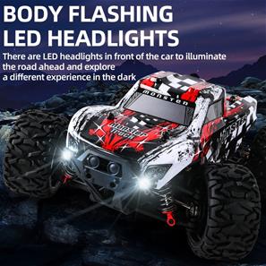 Guokai RC-Monstertruck 1:16 Brushless 4WD Kauko-ohjattava 2.4Ghz 45km/h Pun-7