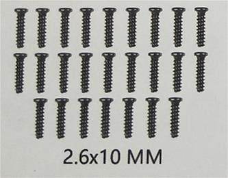 Guokai ruuvit 2,6X10 MM (20 kpl)