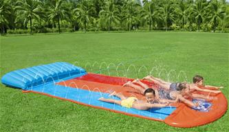 H2OGO! tuplavesiliukumatto 488cm ''Tsunami Splash Ramp'' 