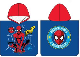 Hämähäkkimies Poncho kylpypyyhe hupulla