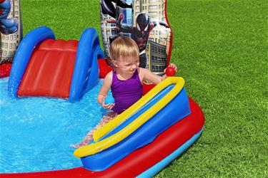 Hämähäkkimies vesipuisto 211 x 206 x 127 cm-3