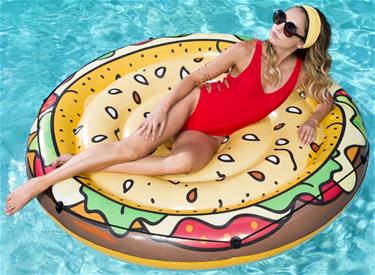 Hampurilais-vesilelu Ø158cm