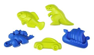 Happy Sand – Dinosaurushiekkasetti, 5 osaa, verkkopussi