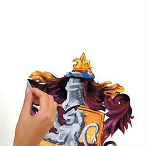 Harry Potter HOGWARTS CREST Isot Seinätarrat-3