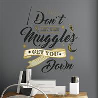 Harry Potter MUGGLES QUOTE Seinätarrat