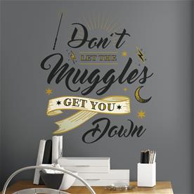Harry Potter MUGGLES QUOTE Seinätarrat