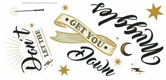 Harry Potter MUGGLES QUOTE Seinätarrat-2