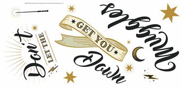 Harry Potter MUGGLES QUOTE Seinätarrat-2