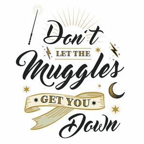 Harry Potter MUGGLES QUOTE Seinätarrat-3