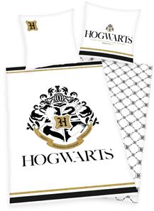 Harry Potter vuodevaatteet kultaisella painatuksella - 100 % puuvillaa