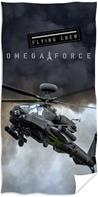 Helikopteri ''Omege Force'' Kylpypyyhe - 100% puuvillaa