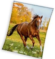 Hevonen Coral fleecehuopa 150 x 200 cm malli 3