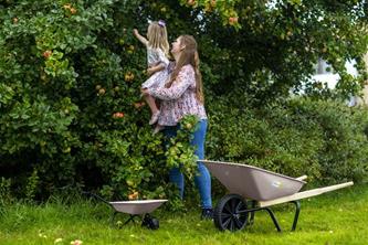 Hörby Bruk lasten kottikärryt, vaaleanpunainen-4