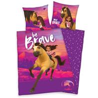 Horse Spirit ''Be Brave'' vuodevaatteet - 100 prosenttia puuvillaa