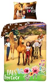 Horse Spirit ''Pals Forever'' vuodevaatteet - 100 prosenttia puuvillaa