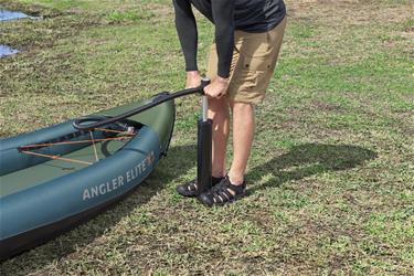 Hydro Force Angler Elite X1 puhallettava kalastuskajakki 380 cm-9