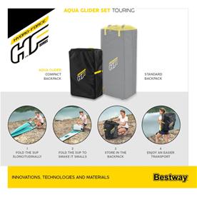 Hydro-Force Aqua Glider SUP-lauta 320 x 79 x 12 cm-15