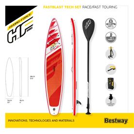 Hydro-Force Fastblast Tech SUP-lauta 381 x 76 x 15 cm-16