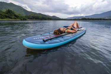 Hydro-Force Oceana 2-in-1 puhallettava SUP-lauta/kajakki -setti 305 cm-10