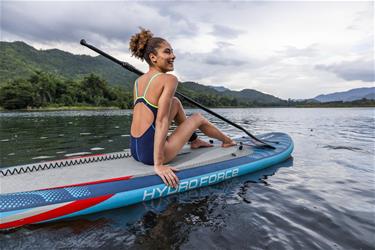 Hydro-Force Oceana 2-in-1 puhallettava SUP-lauta/kajakki -setti 305 cm-9