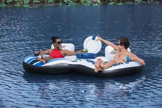 Hydro-Force Rapid Rider II Kahden hengen uimarengas 251 x 132 cm-4