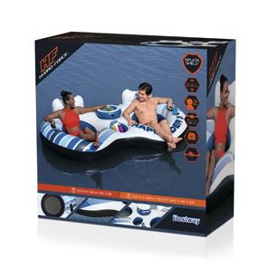 Hydro-Force Rapid Rider II Kahden hengen uimarengas 251 x 132 cm-8