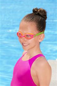 Hydro-Swim Uimalasit ''Sparkle `N Shine'' alkaen 7 vuotta, Vaaleanpunainen-2