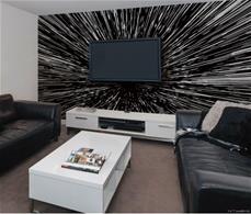 Hyper Space Taidegalleria Tapettirulla 320 x 183 cm