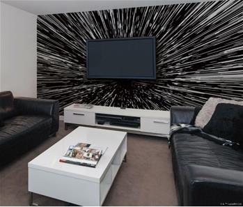 Hyper Space Taidegalleria Tapettirulla 320 x 183 cm