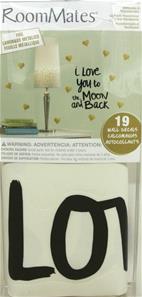 I love you to the moon and back Seinätarra-5