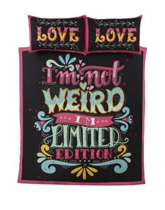 "I'm not weird - I'm limited Edition" vuodevaatteet-3