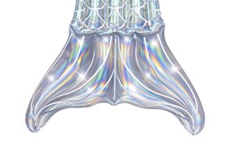 "Iridescent Mermaid Tail Lounge" uimapatja-4