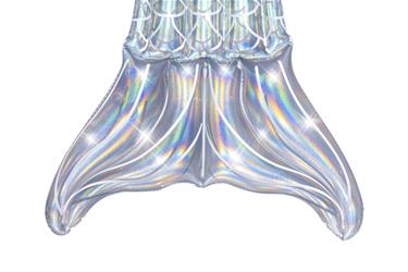 "Iridescent Mermaid Tail Lounge" uimapatja-4
