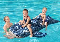 Jättiläisvalas-vesilelu 2 lapselle 193 x 122 cm