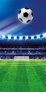 Jalkapallostadionin kylpypyyhe - 100 prosenttia puuvillaa