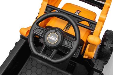 JCB Electric Traktori etukauhalla lapsille-10