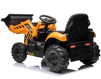 JCB Electric Traktori etukauhalla lapsille-2