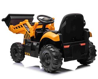 JCB Electric Traktori etukauhalla lapsille-3