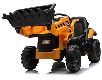JCB Electric Traktori etukauhalla lapsille-6